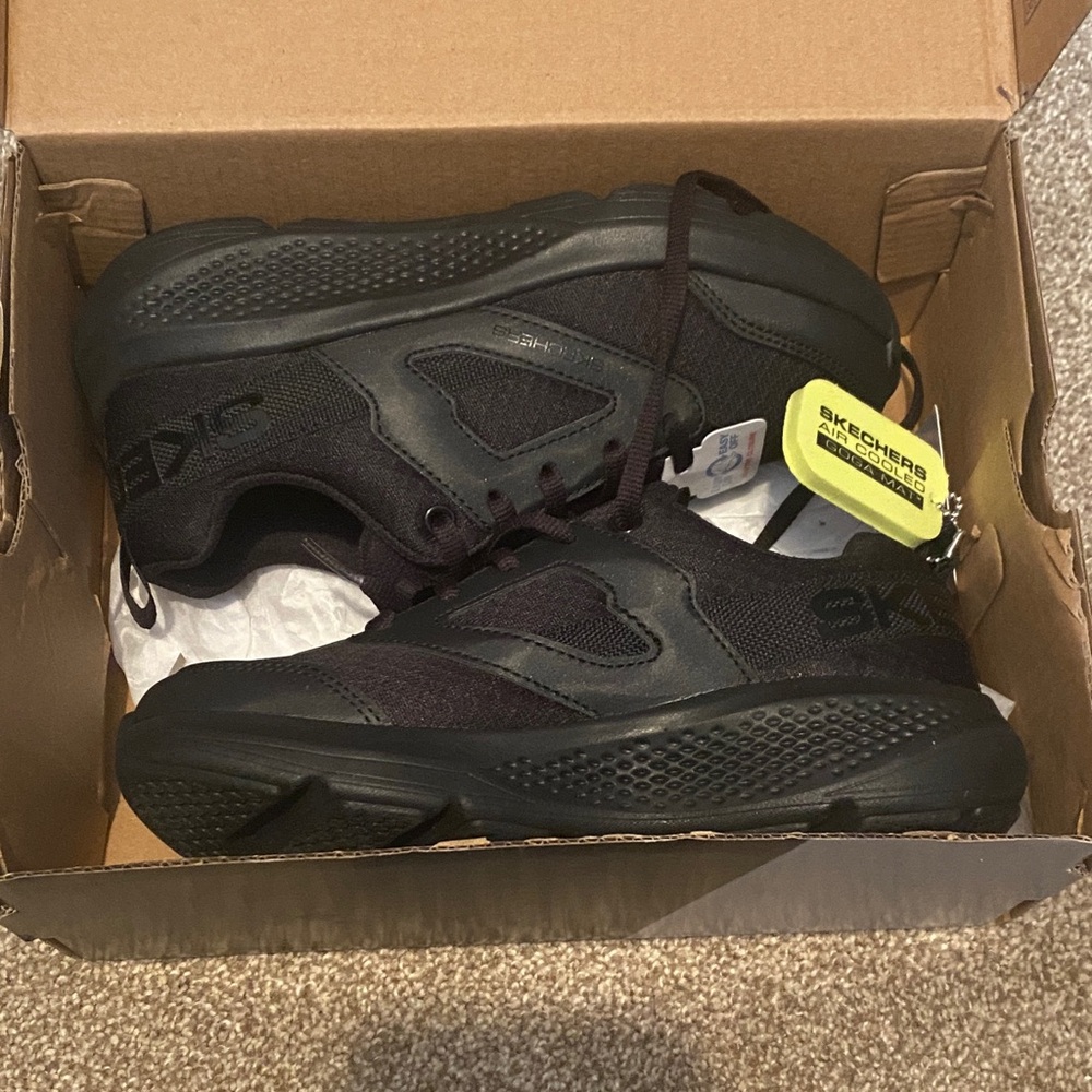 Skechers Kids All-Black Athletic Sneakers